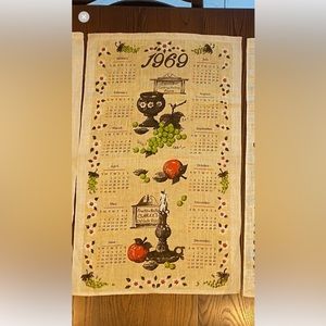 Vintage 1969 tea towel